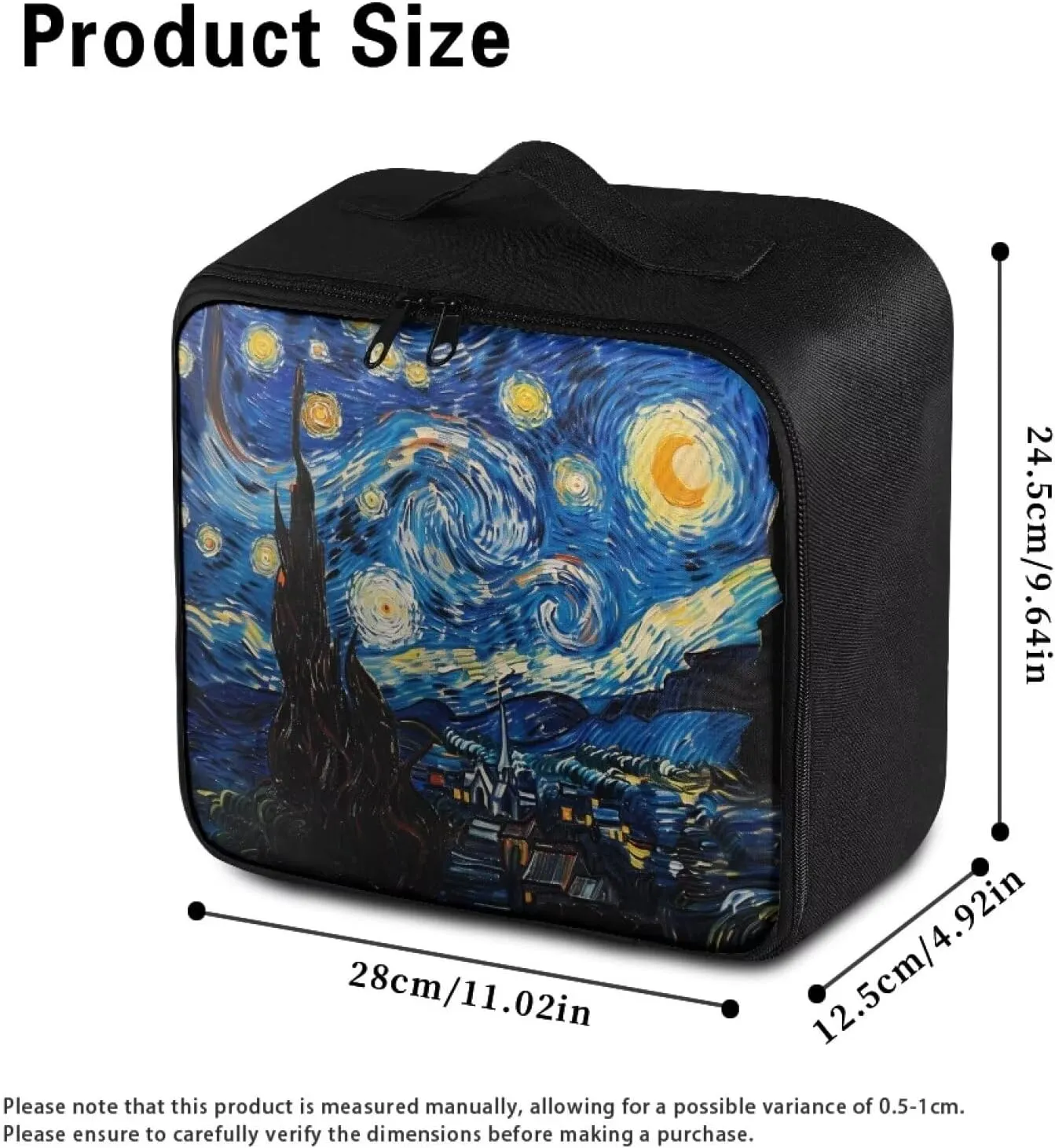 Portable Empty First Aid Kit Bag Starry Sky Painting Medical Storage Bag Medicine Organizer Emergency Survival Pouch Bag College Medical Kit for Dormfor Home Office Car Outdoor