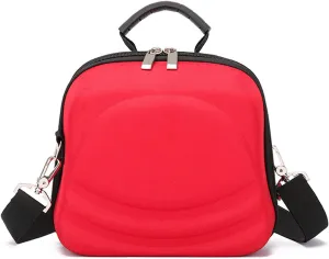Portable First Aid Kit Bag Empty Compact Emergency Kit Waterproof Rescue Bag for Travel Home Camping Work Hiking Hunting Holiday(Red)