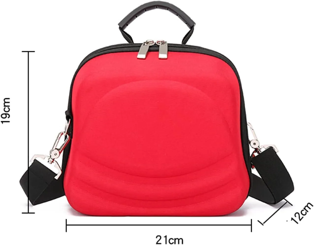 Portable First Aid Kit Empty, Emergency Rescue Bag for Car, Camping, Travel, Hiking, Sport, Home First Aid Essential Box, Waterproof(Red)