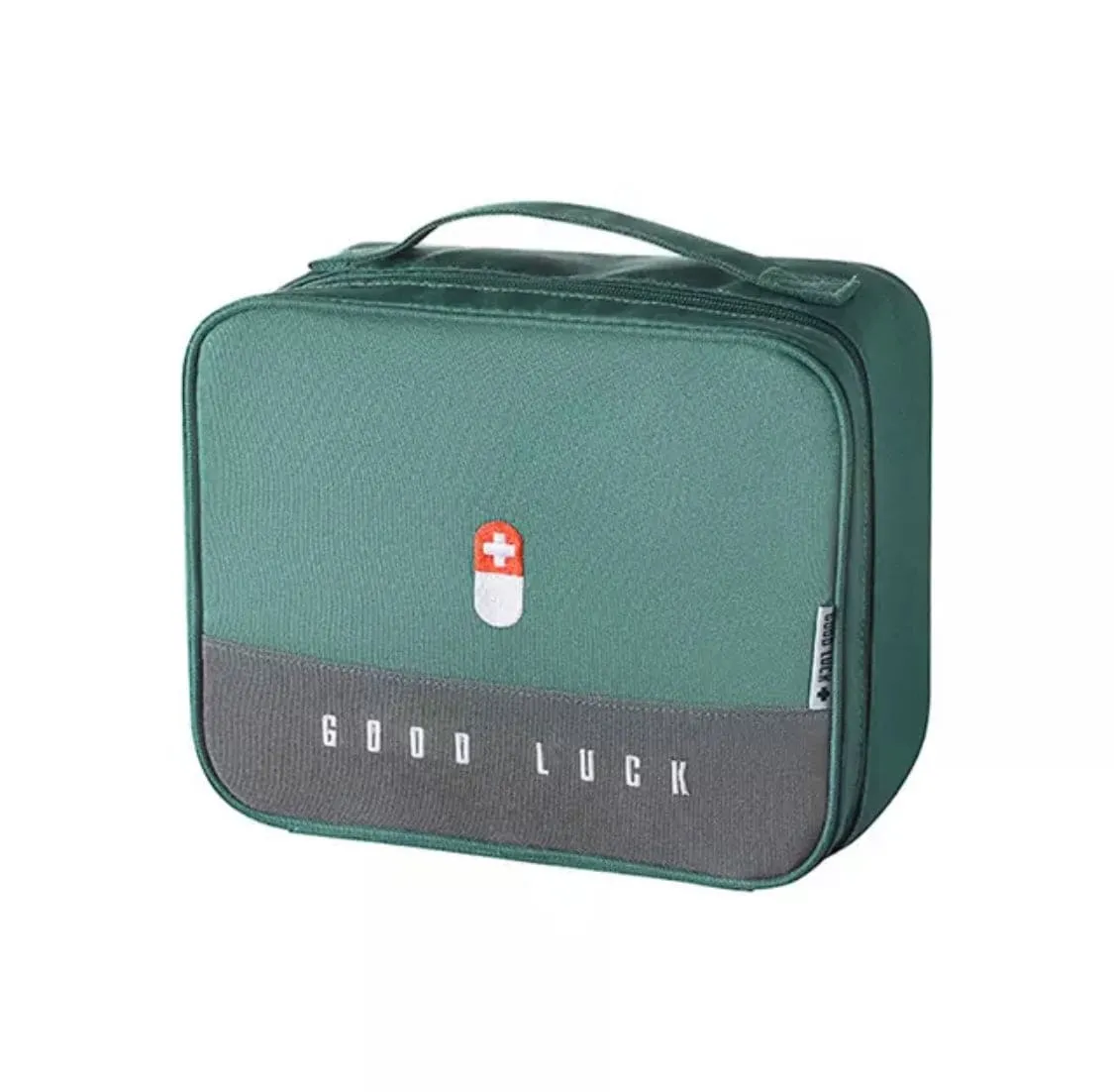 Portable First Aid Medical Kit, Travel Outdoor Camping Useful Mini Medicine Storage Bag, Camping Emergency Survival Bag, Pill Case, Good Luck Kit