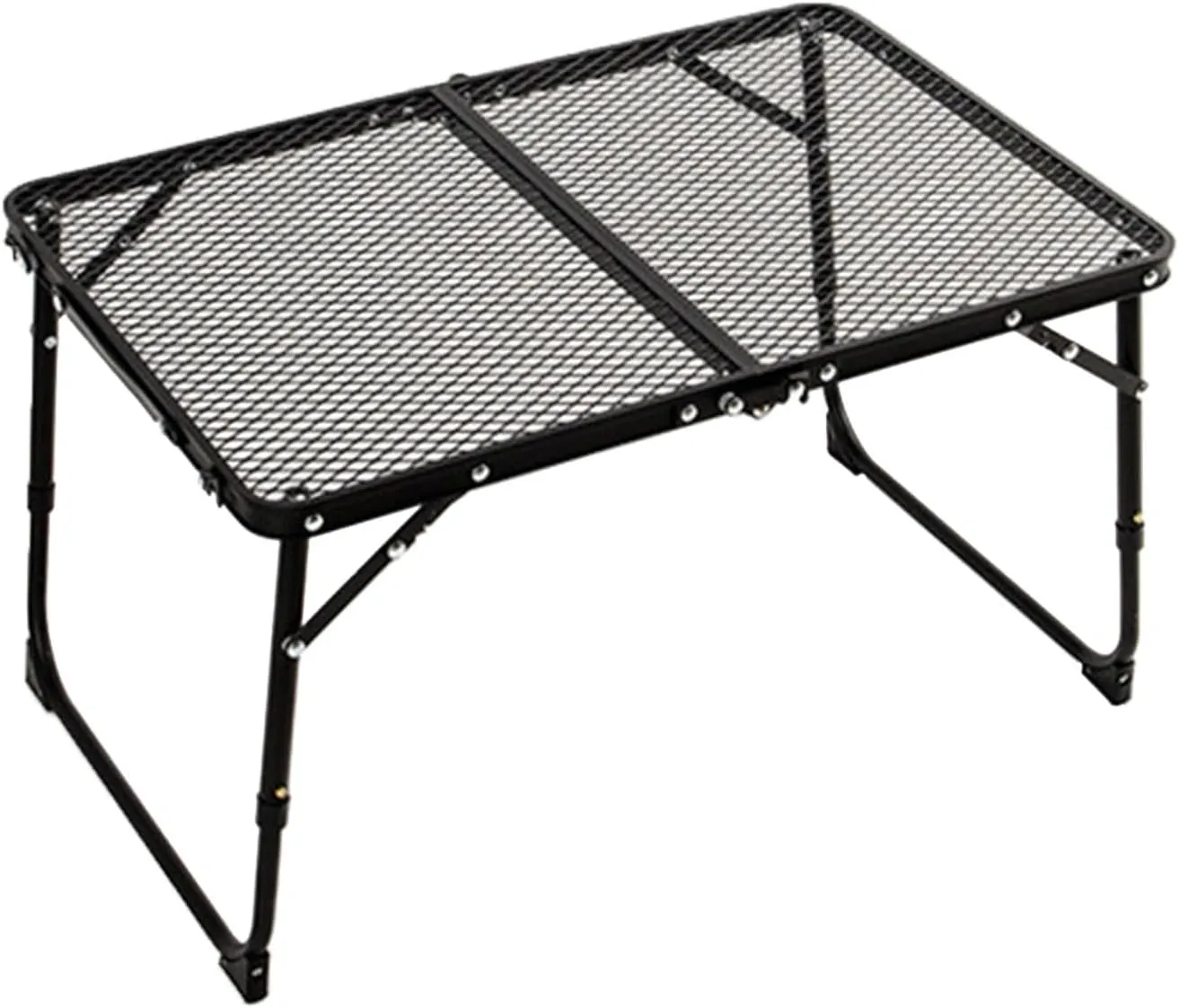 Portable Folding Beach Table Aluminum Frame Camping Table Lightweight Table for Outdoor BBQ