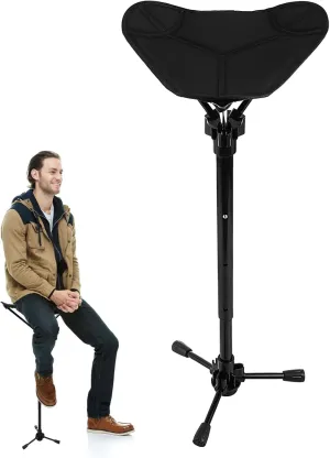 Portable Folding Camping Stool, Lightweight 3-Legged Chair Perfect for Outdoor Activities Like Fishing, Hiking, and Gardening, Compact Design for Easy Carrying