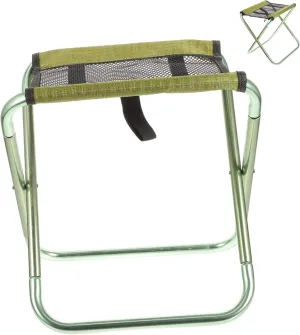 Portable Folding Camping Stool Lightweight Collapsible Chair for Fishing Hiking and Outdoor Activities Durable and Frame for Easy Carrying