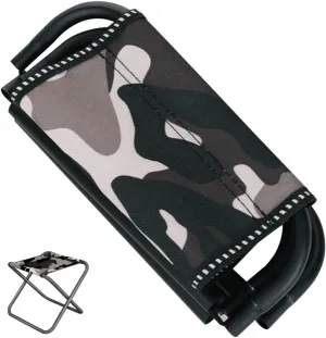 Portable Folding Camping Stool Multi Function Lightweight Chair for Fishing Travel and Outdoor Use Durable Design for Adults and Easy to Carry and Up
