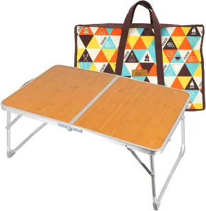 Portable Folding Camping Table - Lightweight Outdoor Camping Table for Outdoor Travel,Picnic, BBQ, Beach, with Aluminum Legs,Easy Carry