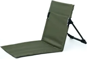 Portable Folding Chair with Backrest, Outdoor Camping Chair for Beach, Garden, Park, Picnic (Green)