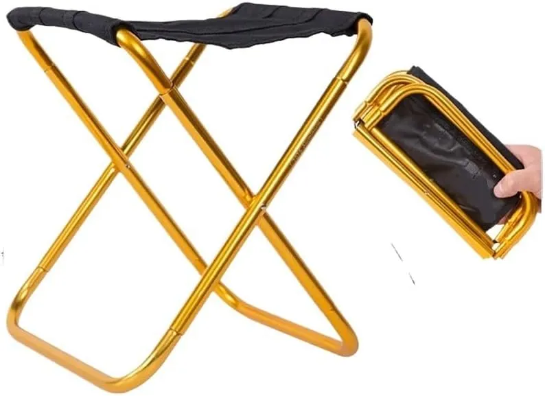 Portable Folding Fishing Chair - Perfect for Fishing, Travel, Camping, and BBQ