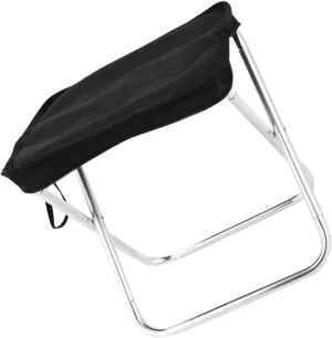 Portable Folding Stool Lightweight Camping Chair Compact Multi-Function Fishing Bench Outdoor Folding Footrest for Travel and Picnics Space-Saving Design