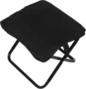 Portable Folding Stool Lightweight Compact Camping Stool with Carry Strap for Outdoor Activities Fishing Gardening Beach Picnics and BBQ with Integrated Zipper Bag