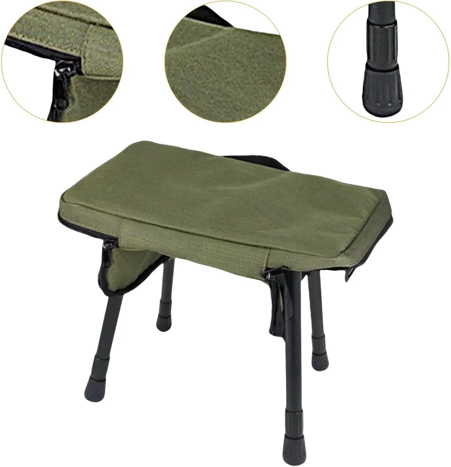 Portable Outdoor Chair for Camping and Fishing Trips, Green