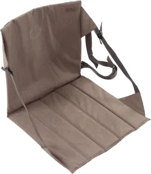 Portable Stadium Seat Cushion Folding Stadium Chair Bleacher Bench Cushion with Backrest, Foldable Camping Seat Lightweight Padded Seat Camp Chair