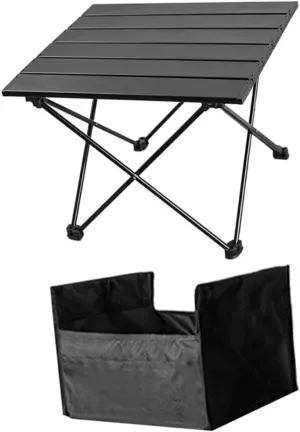 Portable Tables Folding Compact Mini Camping Table Outdoor Folding Desk Lightweight Aluminum Camping Supply
