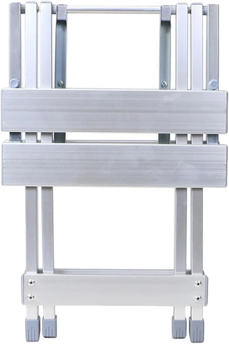 PRETYZOOM Portable Folding Stool Aluminum Alloy Ideal for Camping Garden Fishing