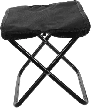 PRETYZOOM Portable Folding Stool Lightweight Compact Chair for Camping Hiking Fishing and Outdoor Activities Durable Comfortable for Travel and Picnics for Adults