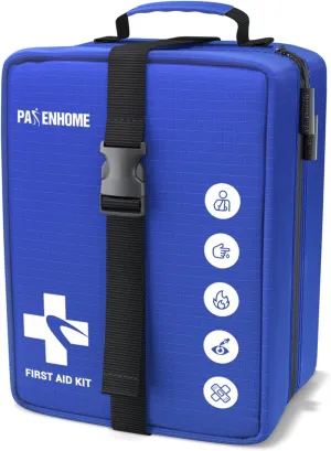 Professional 508 PCS First Aid Kit – 4-in-1 Detachable Emergency Medical Kit for Home, Car, Travel, Camping, Hiking, Workplace, Vehicle and Outdoor, Large First Aid Kit Survival