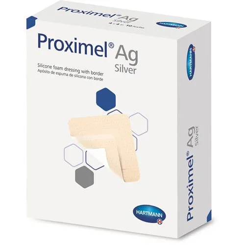 Proximel Ag 15300000 Wound Dressing w/Silver, Box of 5