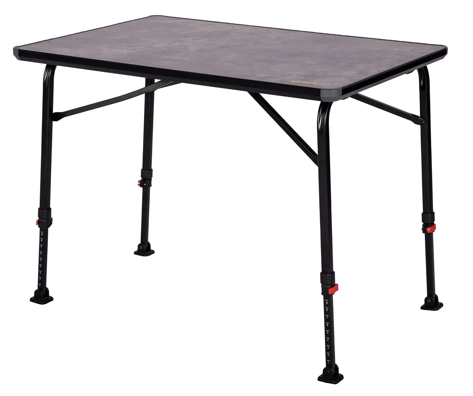 Quest Elite Rutland Lightcomb Black Marble Camping Table
