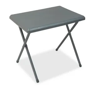 Quest Fleetwood Low Grey Folding Camping Table