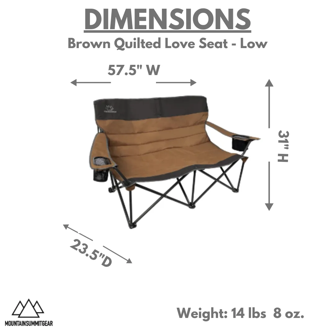 Quilted 2-Person Seat - Mountain Summit Gear