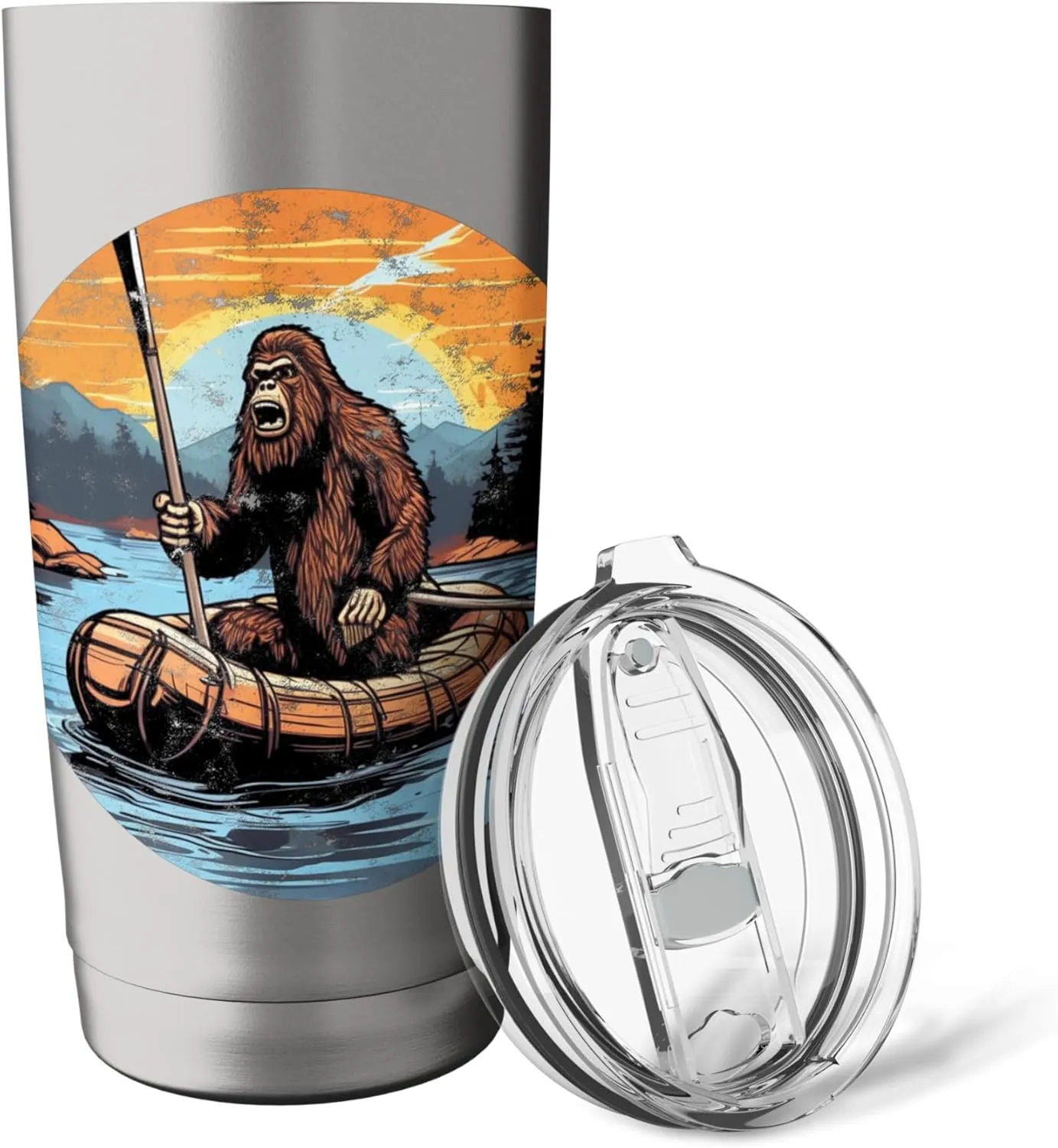 Rafting Rafter River Rafting White Water Rafting Stainless Steel Insulated Tumbler