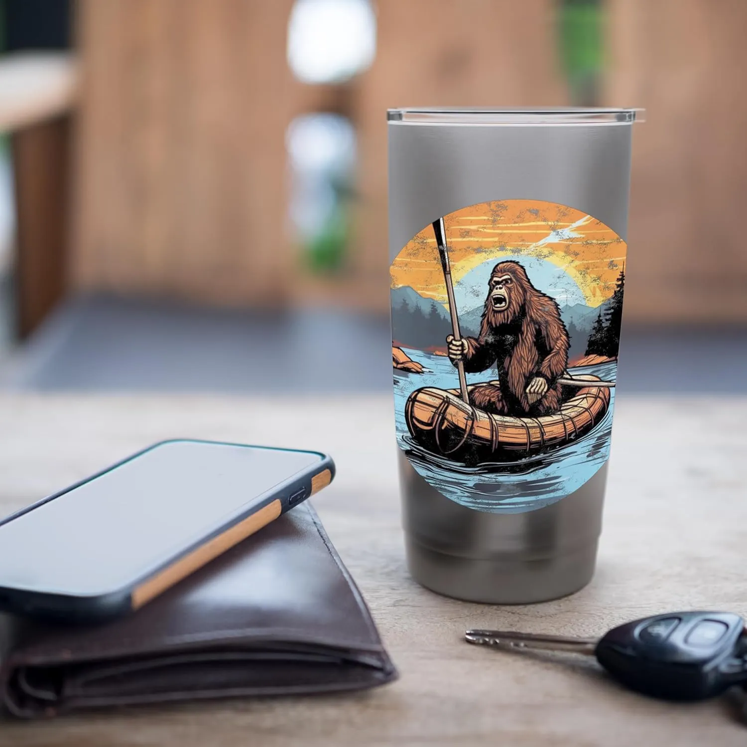 Rafting Rafter River Rafting White Water Rafting Stainless Steel Insulated Tumbler