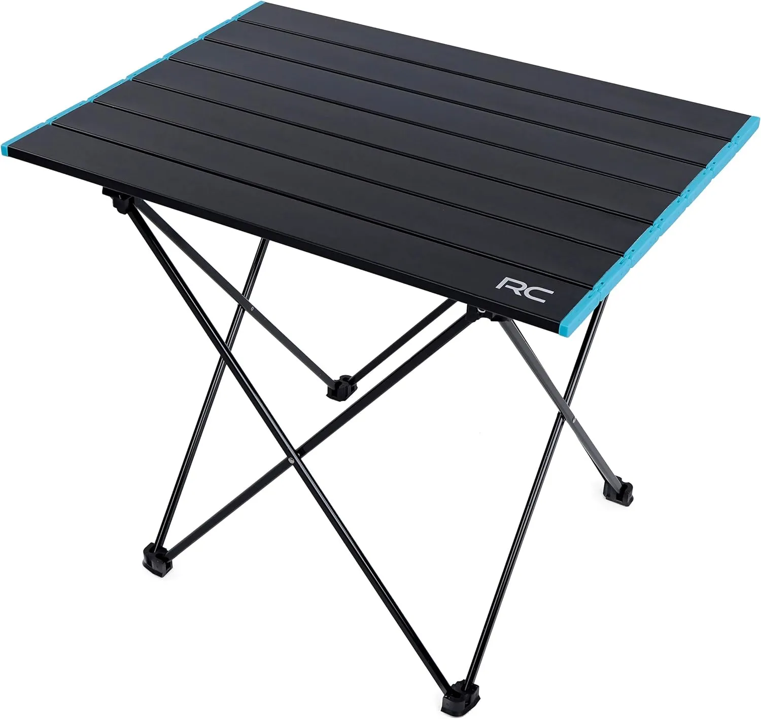 RC Folding Camping Table - Lightweight Small Camping Table Portable Aluminum Outdoor Foldable Table with Carrying Bag
