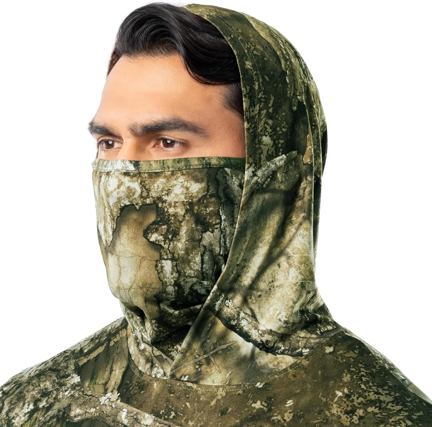 Realtree Men's Performance Pullover Hoodie with Gaiter