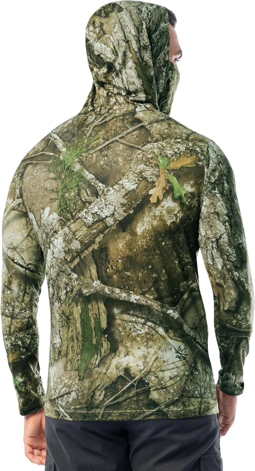 Realtree Men's Performance Pullover Hoodie with Gaiter