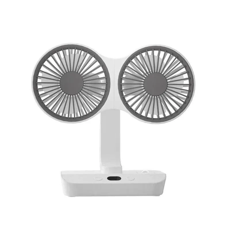 Rechargeable Camping Fan - Lightweight Dual Blade Outdoor Cooler