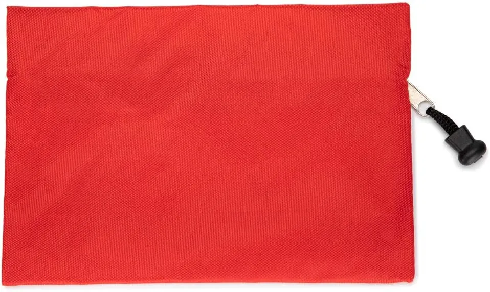Red First Aid Bag Empty First Aid Kit Empty Waterproof First Aid Pouch Small Mini for First Aid Kits Pack Emergency Hiking Backpacking Camping Travel Car Cycling (Red, 6.3x4.3 6 Pack)