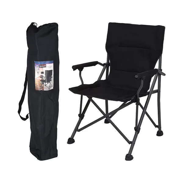 REDCLIFFS OUTDOOR FE2000070 CAMPING CHAIR FOLDABLE (BLACK)