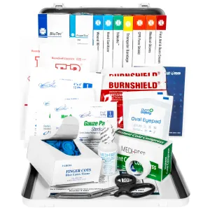 Restaurant OSHA Class A Plus Metal First Aid Kit