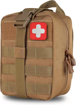 Rip Away IFAK Pouch - Tactical Medical Bag for EMS, Outdoor Adventures, and Rescue, Tactical Aid Bag, Durable and Weather-Resistant, Tactical Medical Pouch