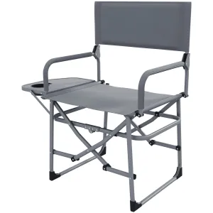 Rootz Camping Chair Garden Chair - Foldable Chair - Fishing Chair - UV Resistant - 81cm x 51cm x 87cm