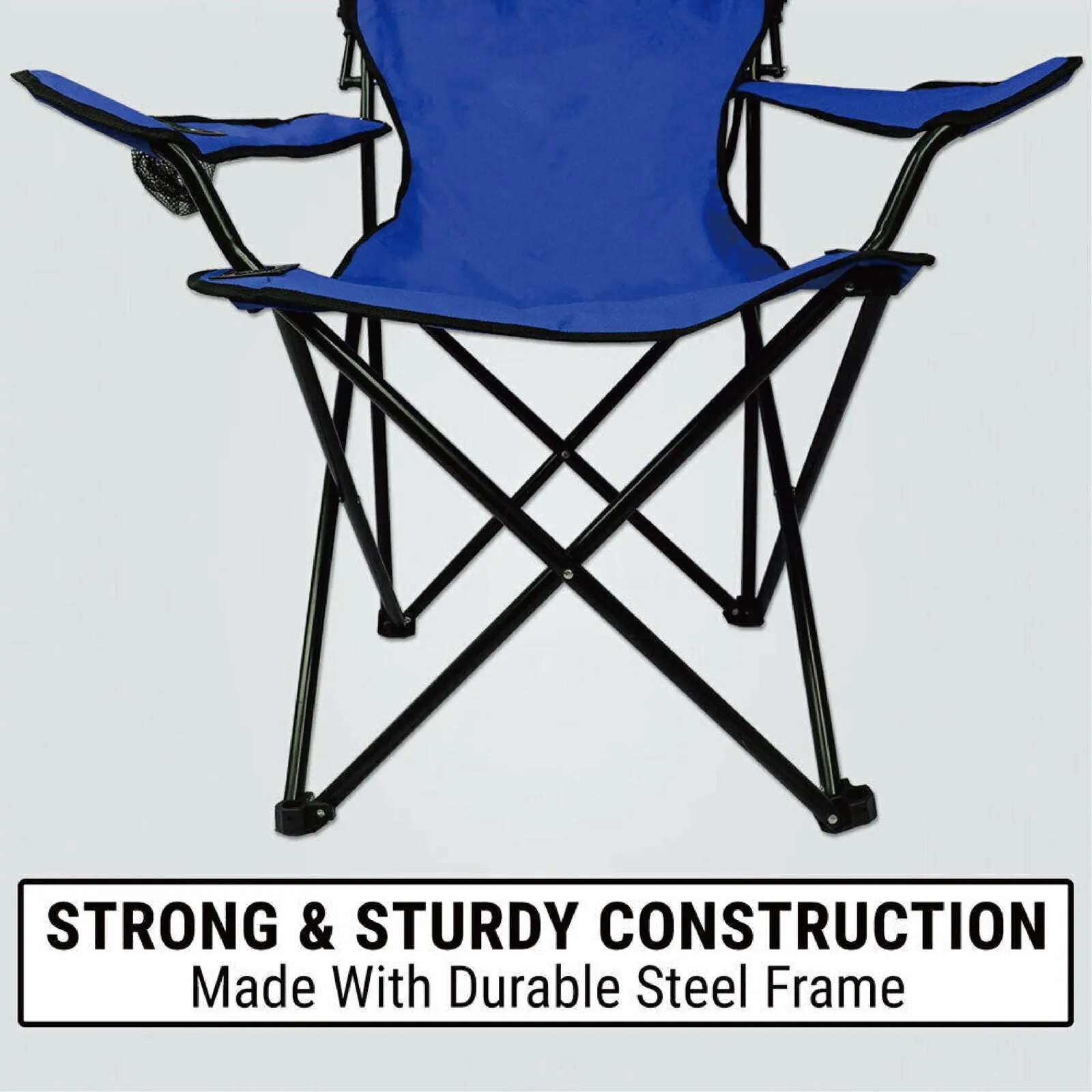 RYNX | Chair Foldable W/Sun Shade Beach Camping Folding Outdoor Fishing