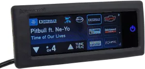 Satellite Radio UTV Sirius XM Installation Kit with Water Resistant Touch Screen Controller Works with Polaris RZR Ranger Ride Command and Other Side by Side Vehicles