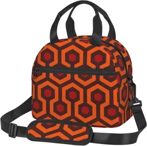 Shining Overlook Print Lunch Bag With Adjustable Shoulder Strap,Leakproof,Tote Bag For Office Work,Picnic And Outdoor