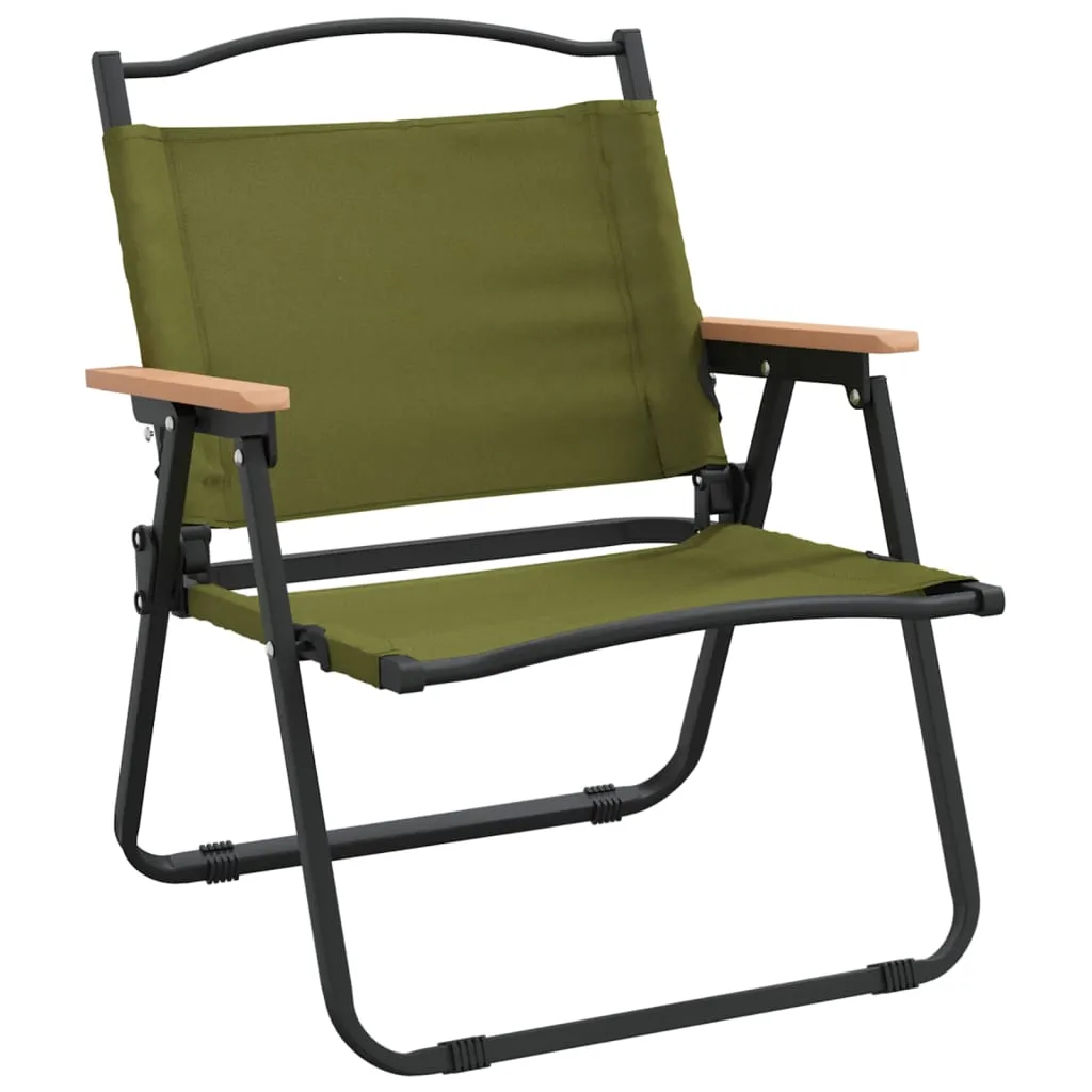 Short-term offer 2 Camping vidaXL Chair Giant bargain Folding Fabric Camping Pcs Beach Chair Outdoor Oxford