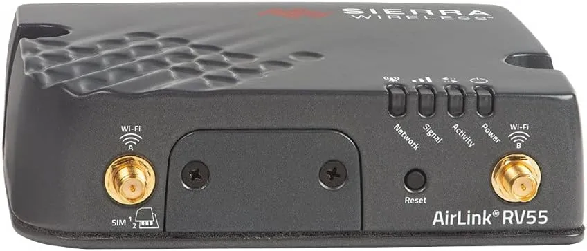 Sierra Wireless AirLink RV55 1104303 Rugged LTE-A Pro Router. North America. DC Power - No Wi-Fi