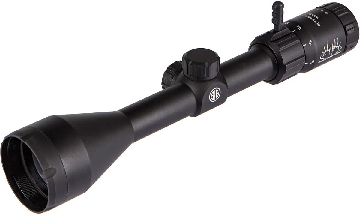 Sig Sauer BUCKMASTERS Combo Kit - Kilo 1500 6x22mm Rangefinder & Hunting Second Focal Plane BDC Reticle Scope