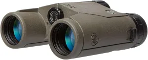 SIG SAUER KILO6K-HD Compact Tactical Hunting Durable Lightweight High Accuracy 6000 Yards Reflective Range Bluetooth Laser Binocular Rangefinder | Circle Reticle, 8X32