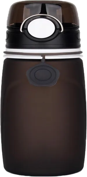 Silicone Foldable Water Bottle Cup Portable Sport Water Bottle Leakproof BPA Free Travel Water Bottles Gym Travel Camping Hiking Sport Outdoor Indoor Sport Travel Telescopic Cup(Black,Large)