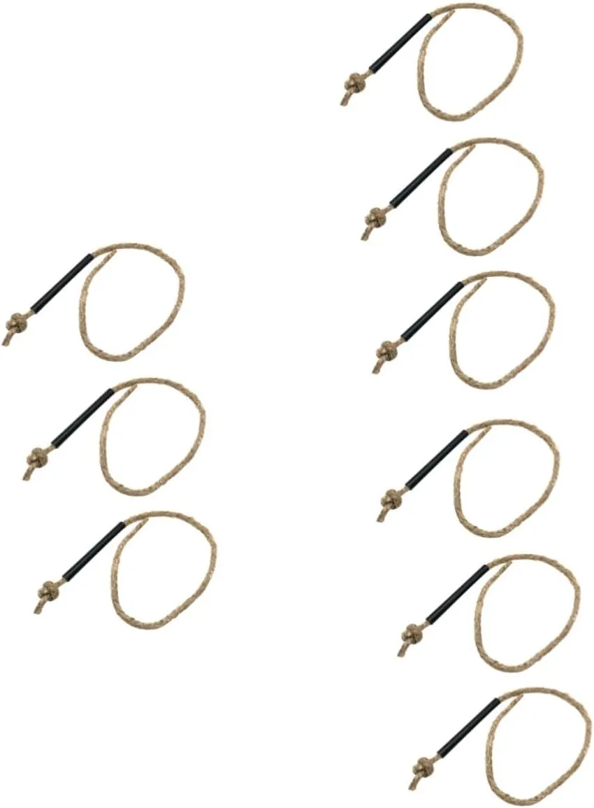 Sosoport Kindling Wax Rope Camping Accessories Jute Emergency Tumbleweeds Bellow Outdoor Chimes Hanging Start