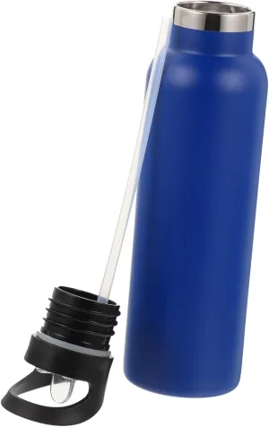 Sosoport Stainless Steel Insulated Sports Water Bottle Double Vacuum Flask for Outdoor Activities Portable Hydration Leakproof Design