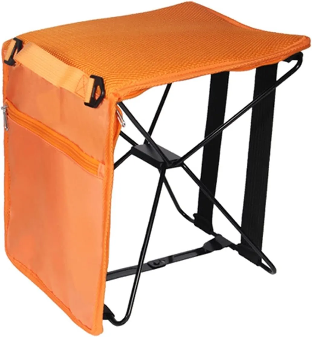 s,Portable Foldable Bag Folding Hiking Outdoor Bag for Trekking Picnic Beach Seat Fishing Tools Chair/WhiteSpace Element (1) 3/Talla (Whitespace Element (1) 3 Talla)