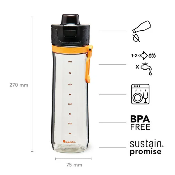 Sports Tracker Water Bottle 0.8L