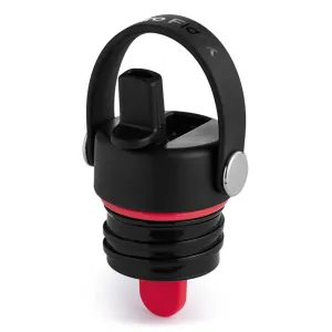 Standard Mouth Flex Straw Cap Black