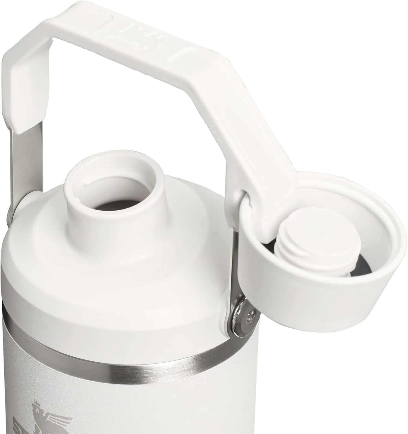 Stanley IceFlow 2.0 Fast Flow Tumbler with Handle 30 oz | Twist On Angled Spout Lid | Leakproof Water Bottle | Insulated Stainless Steel | BPA-Free | Frost