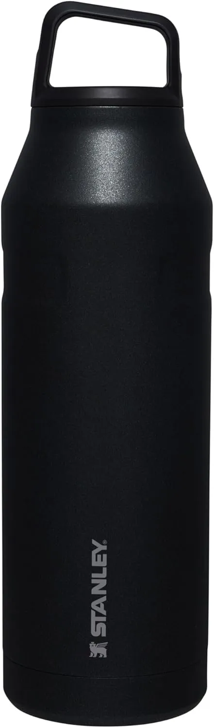 Stanley IceFlow Cap and Carry Water Bottle | Wide Mouth Twist Lid | Lightweight & Leakproof for Travel & Sports | Insulated Stainless Steel | BPA-Free