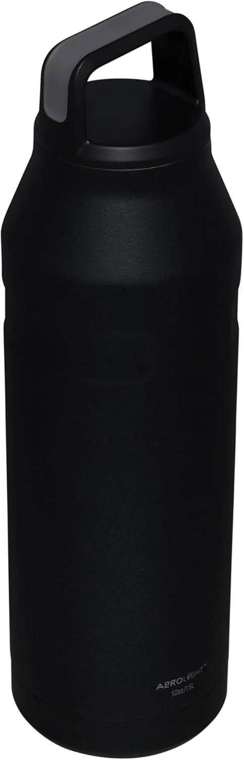 Stanley IceFlow Cap and Carry Water Bottle | Wide Mouth Twist Lid | Lightweight & Leakproof for Travel & Sports | Insulated Stainless Steel | BPA-Free
